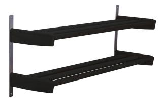 Meja V&auml;gg 59 cm 2 Plan Svartbetsad Lackad Ek - Oscarssons M&ouml;bel - Bonus M&ouml;bler