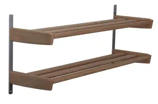 Meja V&auml;gg 59 cm 2 Plan Oljad Ek - Oscarssons M&ouml;bel - Bonus M&ouml;bler