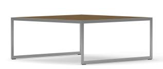 Square 2000 102X102 cm Silvergr&aring; Burned Walnut - Englesson - Bonus M&ouml;bler