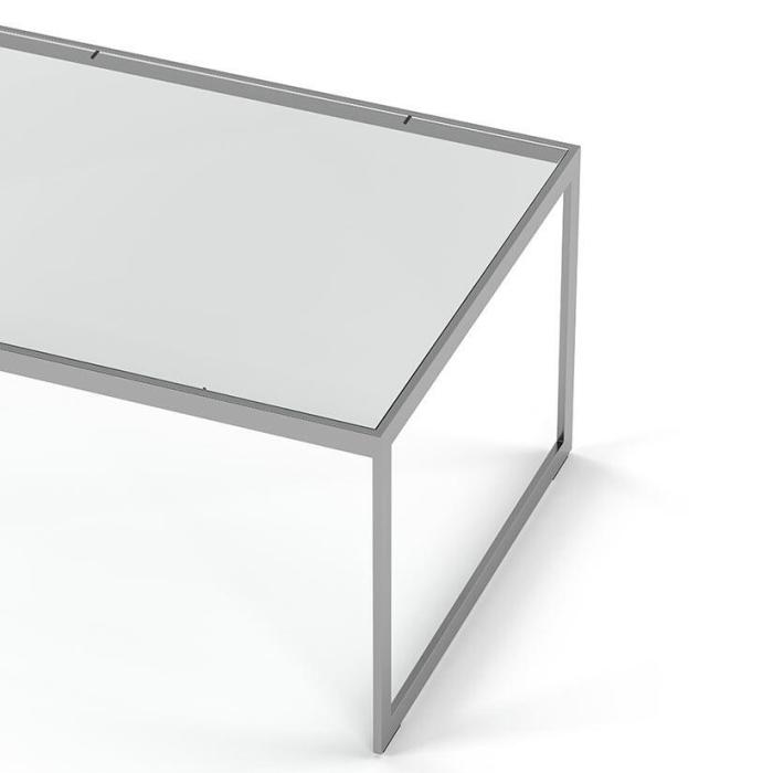 Bild 4, Square 2000 122X62 cm Silvergrå Glas - Englesson - Bonus Möbler