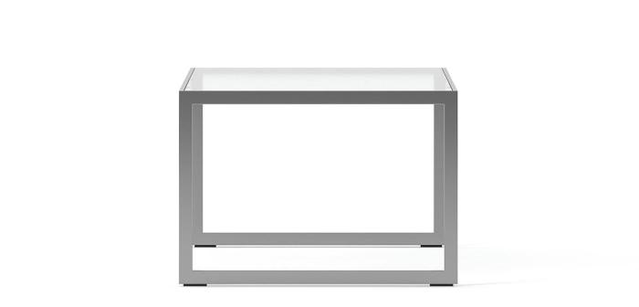 Bild 3, Square 2000 122X62 cm Silvergrå Glas - Englesson - Bonus Möbler