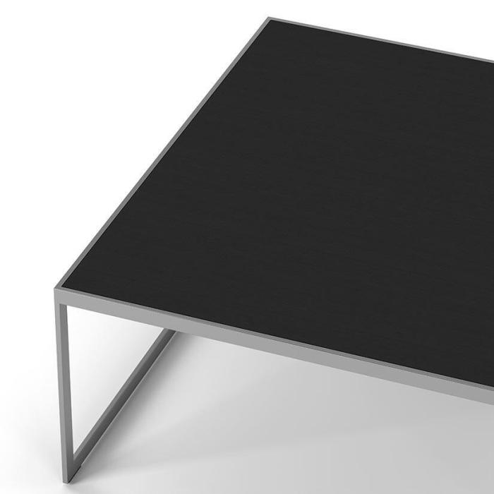 Bild 4, Square 2000 102X102 cm Silvergrå Black Oak - Englesson - Bonus Möbler