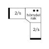 Hörnsoffa 2h2