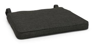 Sandhamn 41/46 cm bred Svart melange polyester - Hillerstorp - Bonus M&ouml;bler