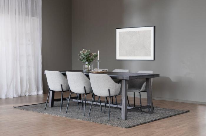 Bild 10, Brooklyn 170X95 cm Träben Lackad Mörkbrun Ek - Rowico Home - Bonus Möbler