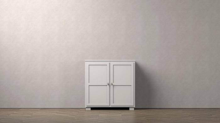 Bild 4, Camden Hög 2 dörrar + 1 låda White - Englesson - Bonus Möbler