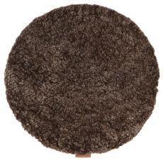 Jill Vadderad Rund 38 cm Cappuccino - Shepherd of Sweden - Bonus M&ouml;bler