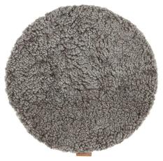 Jill Vadderad Rund 38 cm Gr&aring;grafit - Shepherd of Sweden - Bonus M&ouml;bler