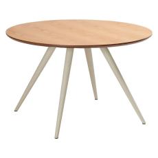 Eclipse &Oslash;120 cm Oak veneer / Bone White - Dan-Form - Bonus M&ouml;bler