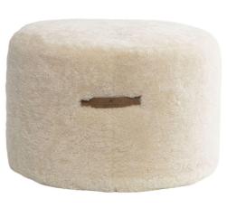 Eva Mjuk Rund 60X40 cm Creme - Shepherd of Sweden - Bonus M&ouml;bler