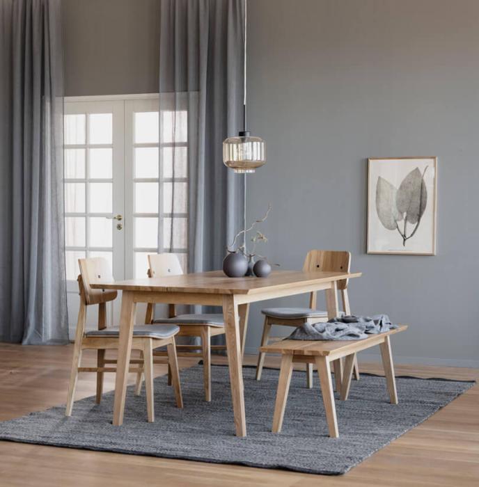 Bild 9, Nagano Lackad ek / Ljusgrå - Rowico Home - Bonus Möbler