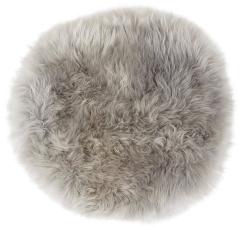 Moa L&aring;ngh&aring;rig Rund 36 cm Gr&aring; - Shepherd of Sweden - Bonus M&ouml;bler