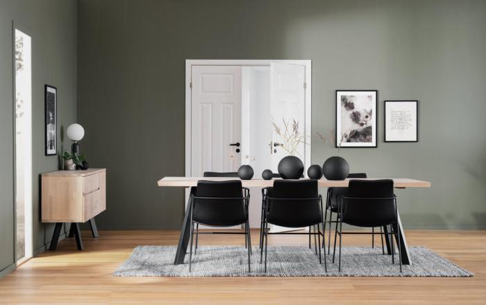 Bild 13, Fred 240X100 cm Vitpigmenterad / Svart - Rowico Home - Bonus Möbler