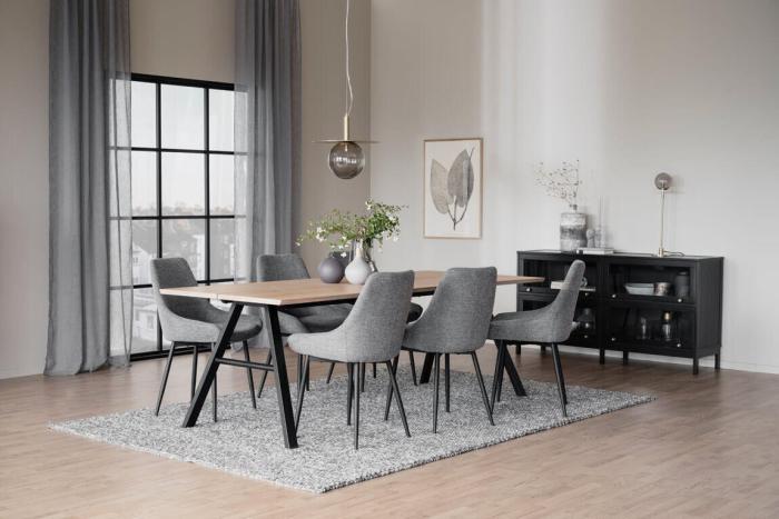 Bild 13, Sierra Tyg Grå - Rowico Home - Bonus Möbler