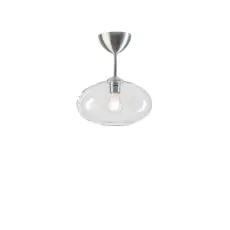 Bullo H&ouml;jd 32 cm Aluminium / Klarglas - Belid - Bonus M&ouml;bler
