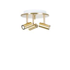 Cato LED Trio 3 Lampor Blank Slipad M&auml;ssing / Vit - Belid - Bonus M&ouml;bler