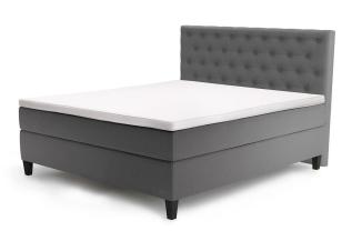 Diplomat Limited Edition med Diva 180X200 cm, Grey - Jensen Beds - Bonus M&ouml;bler
