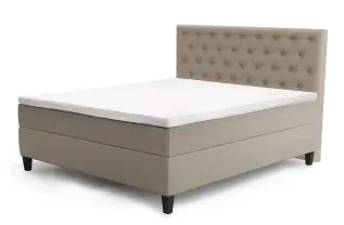 Diplomat Limited Edition med Diva 160X200 cm, Beige - Jensen Beds - Bonus M&ouml;bler