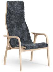 Lamino Lackad Bok F&aring;rskinn Charcoal - Swedese - Bonus M&ouml;bler