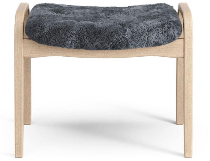 Bild 4, Lamino Lackad Bok Fårskinn Charcoal - Swedese - Bonus Möbler