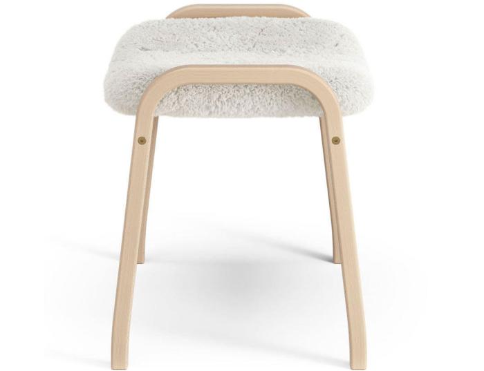 Bild 2, Lamino Lackad Bok Fårskinn Offwhite - Swedese - Bonus Möbler