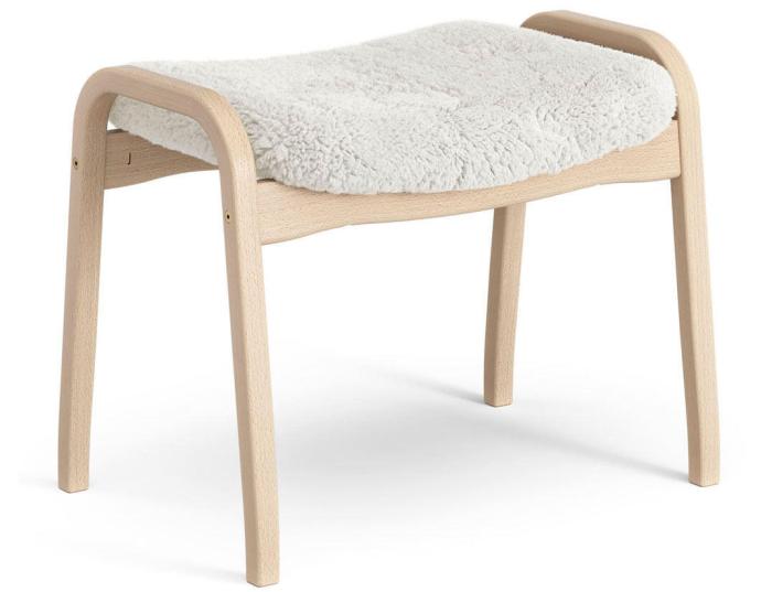 Bild 3, Lamino Lackad Bok Fårskinn Offwhite - Swedese - Bonus Möbler