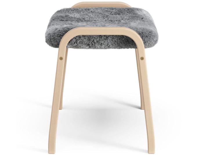 Bild 2, Lamino Lackad Bok Fårskinn Scandinavian Grey - Swedese - Bonus Möbler