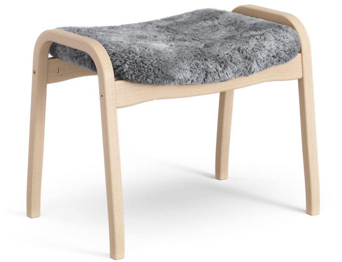 Bild 3, Lamino Lackad Bok Fårskinn Scandinavian Grey - Swedese - Bonus Möbler