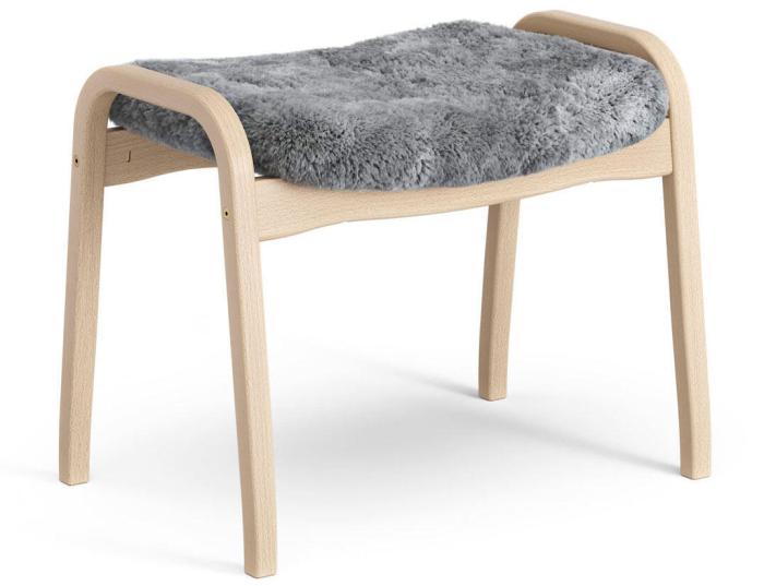 Bild 6, Lamino Lackad Bok Fårskinn Scandinavian Grey - Swedese - Bonus Möbler