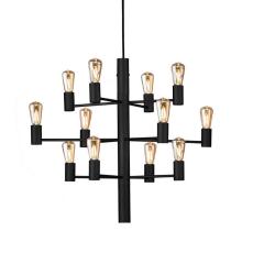 Manola 12 Lampor LED Svart - Herstal - Bonus M&ouml;bler