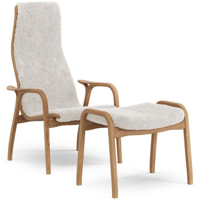 Bild 5, Lamino Oljad Ek Fårskinn Offwhite - Swedese - Bonus Möbler