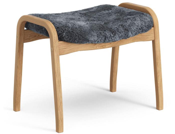 Bild 3, Lamino Oljad Ek Fårskinn Charcoal - Swedese - Bonus Möbler
