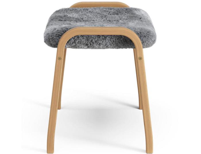 Bild 2, Lamino Oljad Ek Fårskinn Scandinavian Grey - Swedese - Bonus Möbler