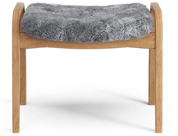 Bild 4, Lamino Oljad Ek Fårskinn Scandinavian Grey - Swedese - Bonus Möbler