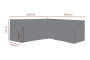 H&ouml;rnsoffa Andas 235X235, D90, H70 cm - Brafab - Bonus M&ouml;bler