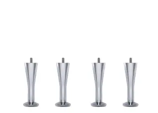 Design Metallben Polerat st&aring;l 12 cm - Hilding Anders - Bonus M&ouml;bler