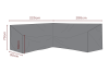 295X225, D90, H70 cm