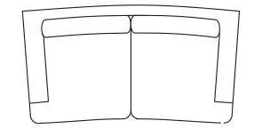 Orust sv&auml;ngd 2,5-sits 207 cm, avtagbar kl&auml;dsel - Burh&eacute;ns - Bonus M&ouml;bler