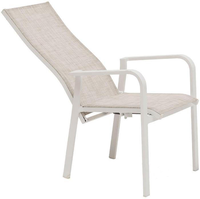 Bild 5, Hånger Keramiskt glas + Positionsfåtöljer Vit 140X90 cm + 4 stolar - Hillerstorp - Bonus Möbler