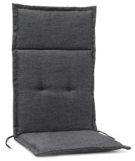 Milano 9807 H&ouml;g 50 cm bred Svart melange polyester - Hillerstorp - Bonus M&ouml;bler