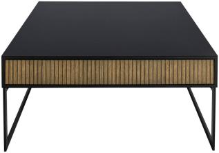 Line 100X100 cm Burned Walnut Black - Englesson - Bonus M&ouml;bler