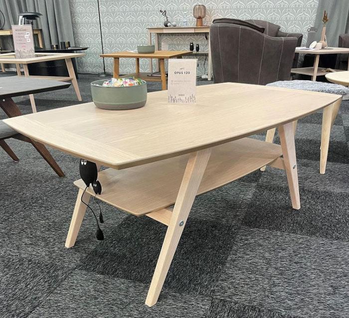 Bild 2, Opus 120X70 cm Vitpigmenterad Ek - Bordbirger - Bonus Möbler