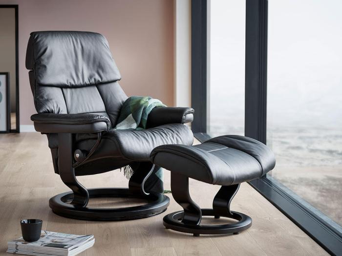 Bild 2, Stressless® Ruby Classic Paloma Black - Stressless by Ekornes - Bonus Möbler