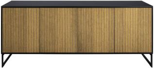 Line 4D L&aring;g Burned Walnut Black - Englesson - Bonus M&ouml;bler