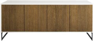 Line 4D L&aring;g Burned Walnut White - Englesson - Bonus M&ouml;bler