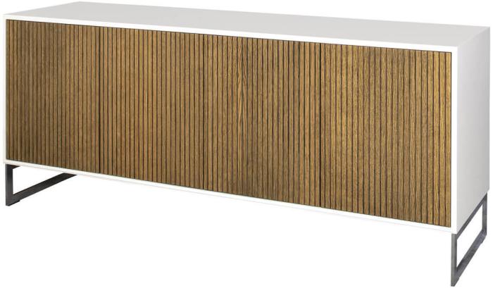 Bild 2, Line 4D Låg Burned Walnut White - Englesson - Bonus Möbler