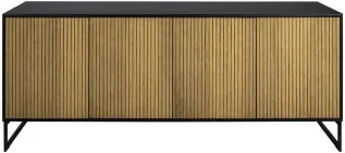 Line 4D L&aring;g Burned Walnut Black - Englesson - Bonus M&ouml;bler