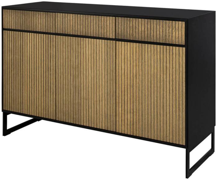 Bild 2, Line 3D+3L Hög Burned Walnut Black - Englesson - Bonus Möbler