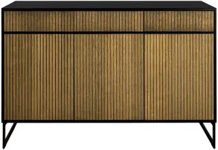 Line 3D+3L H&ouml;g Burned Walnut Black - Englesson - Bonus M&ouml;bler