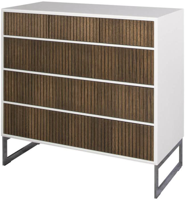 Bild 2, Line 3+3L Hög Burned Walnut White - Englesson - Bonus Möbler